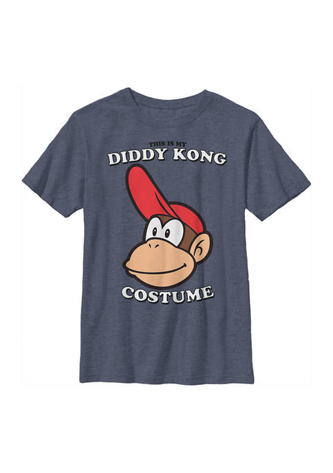 Boys 4-7 Diddy Kong Costume Graphic T-Shirt