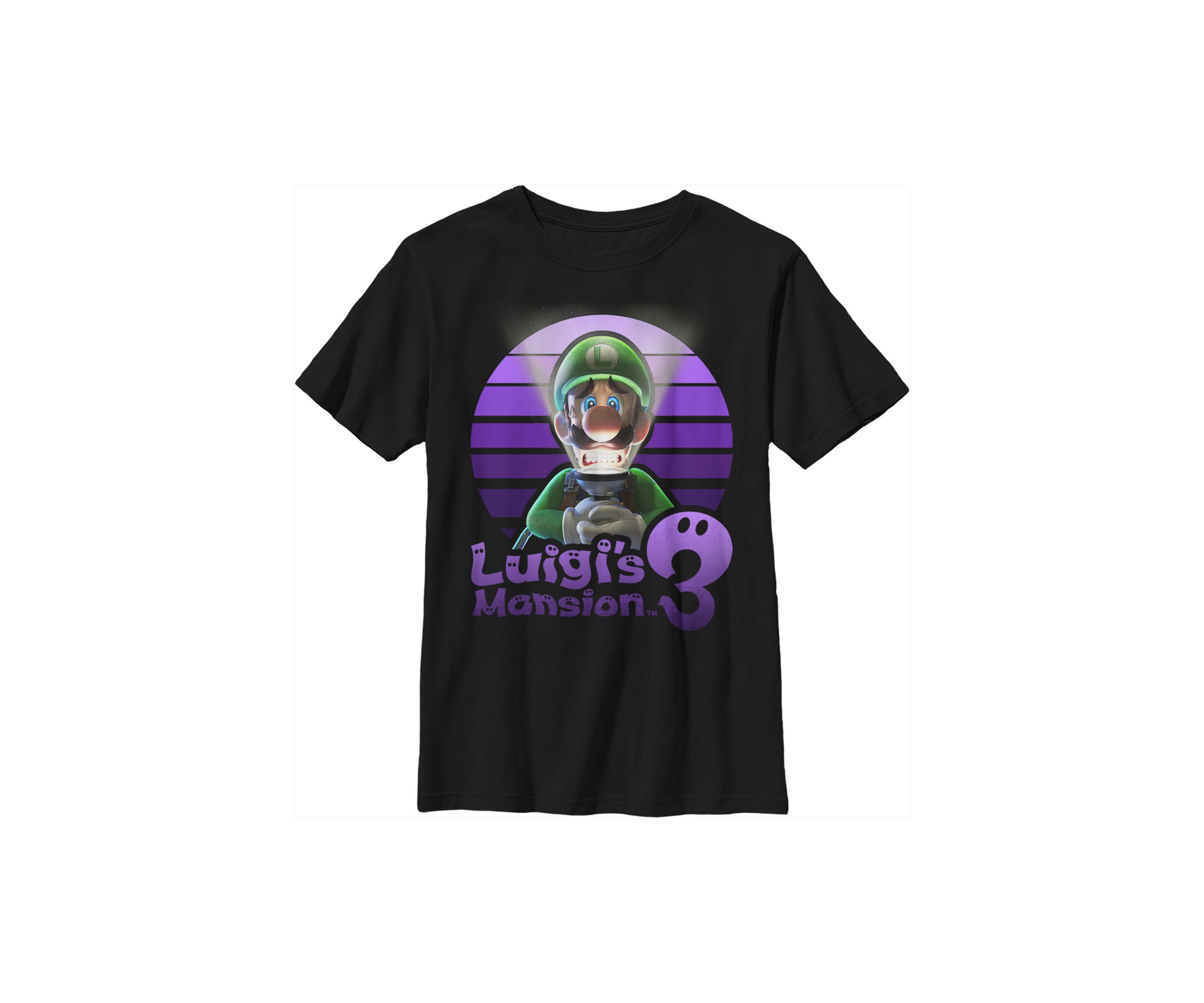 Boys 4-7 Luigi Sunset Graphic T-Shirt
