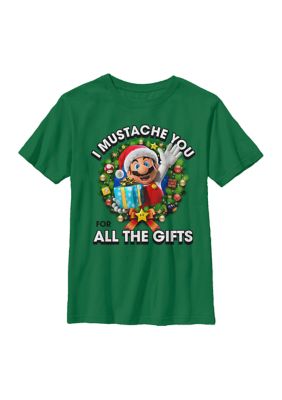 Nintendo Boys 4-7 All the Gifts T-Shirt, Large