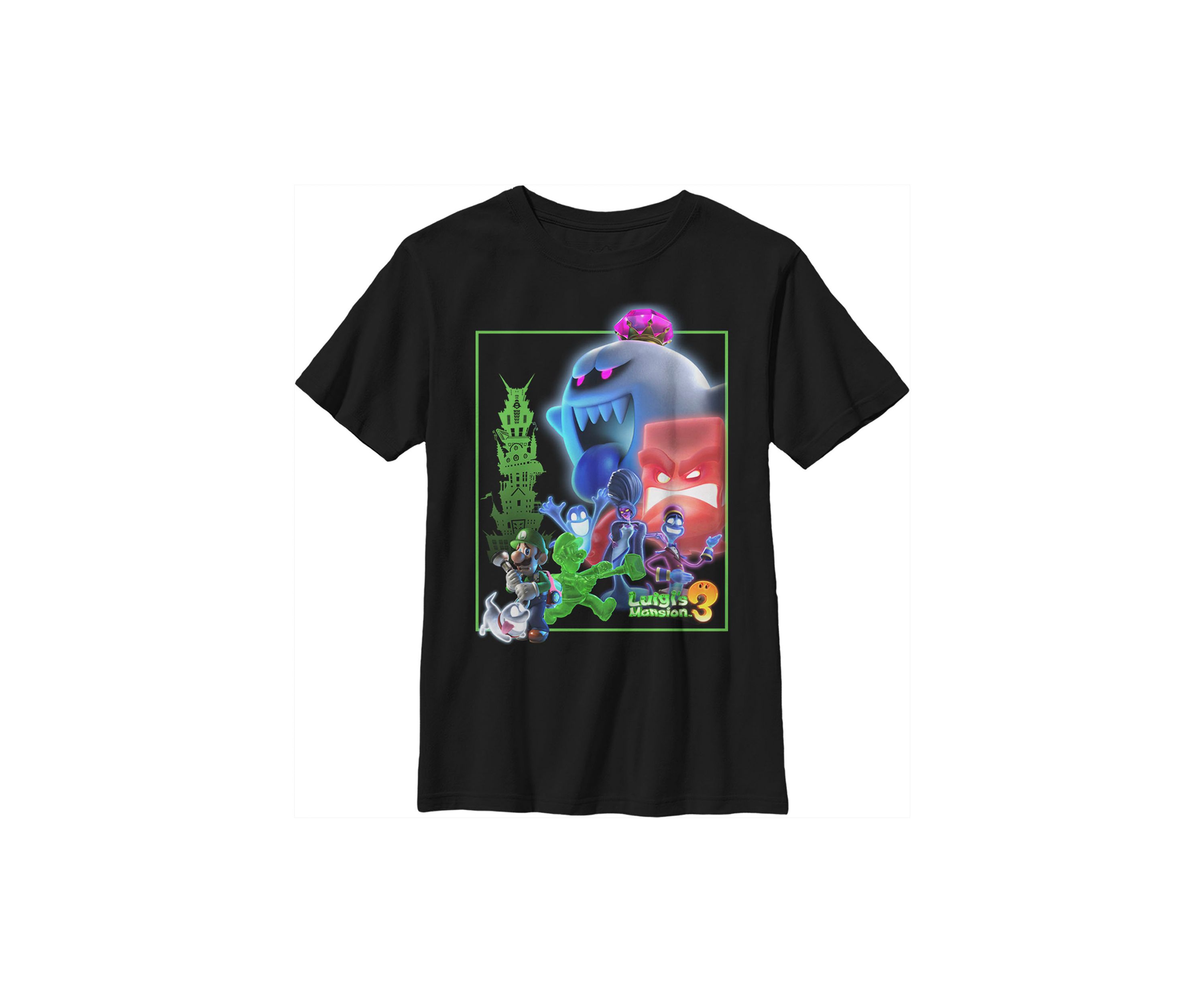 Boys 4-7 Nintendo Mansion Mash-Up Top