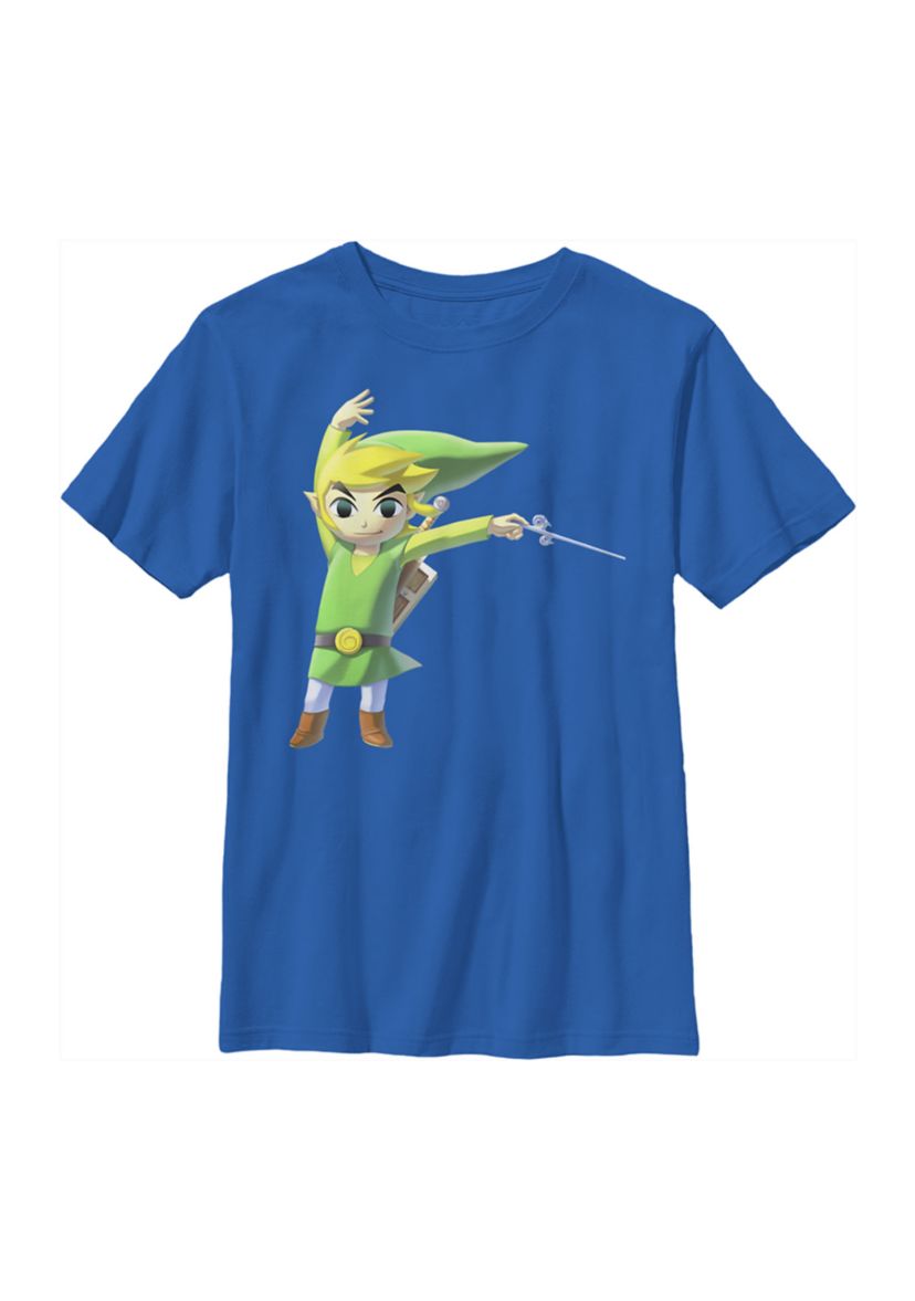 Boys 4-7 Toon Link Smash Graphic T-Shirt