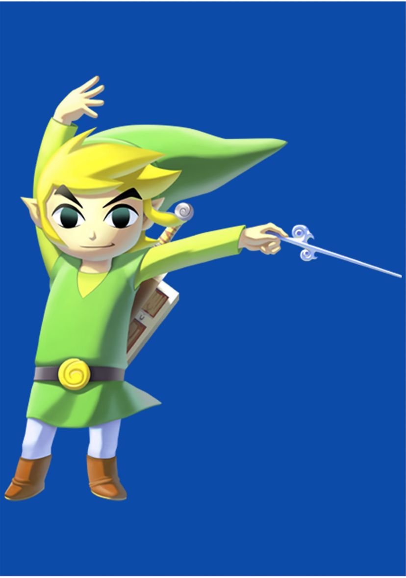 Boys 4-7 Toon Link Smash Graphic T-Shirt
