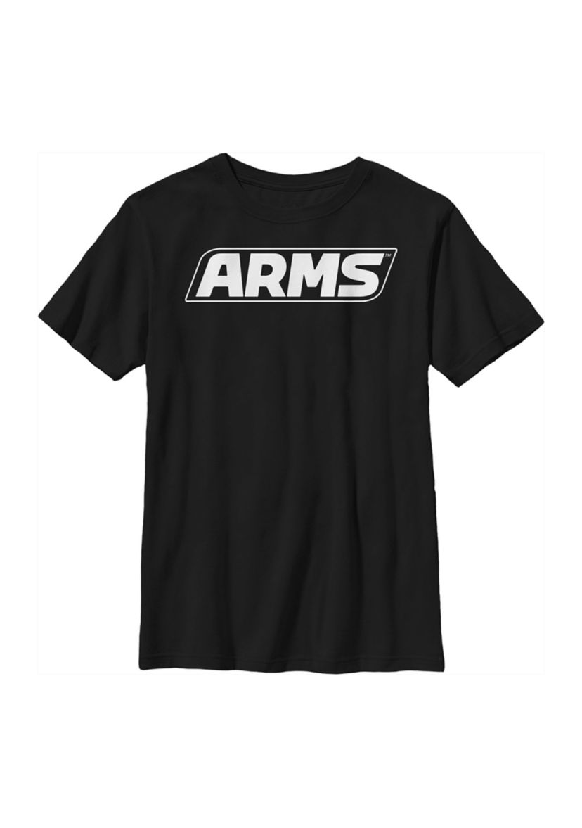 Boys 4-7 Arms Flame Circle Graphic T-Shirt