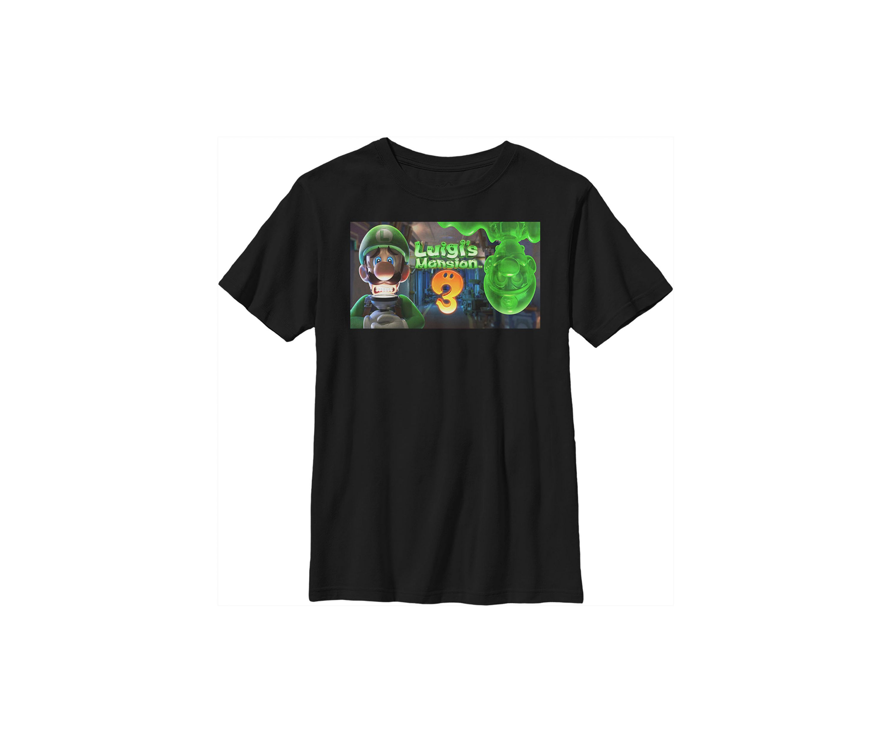 Boys 4-7 Luigis Mansion 3 Banner Graphic T-Shirt