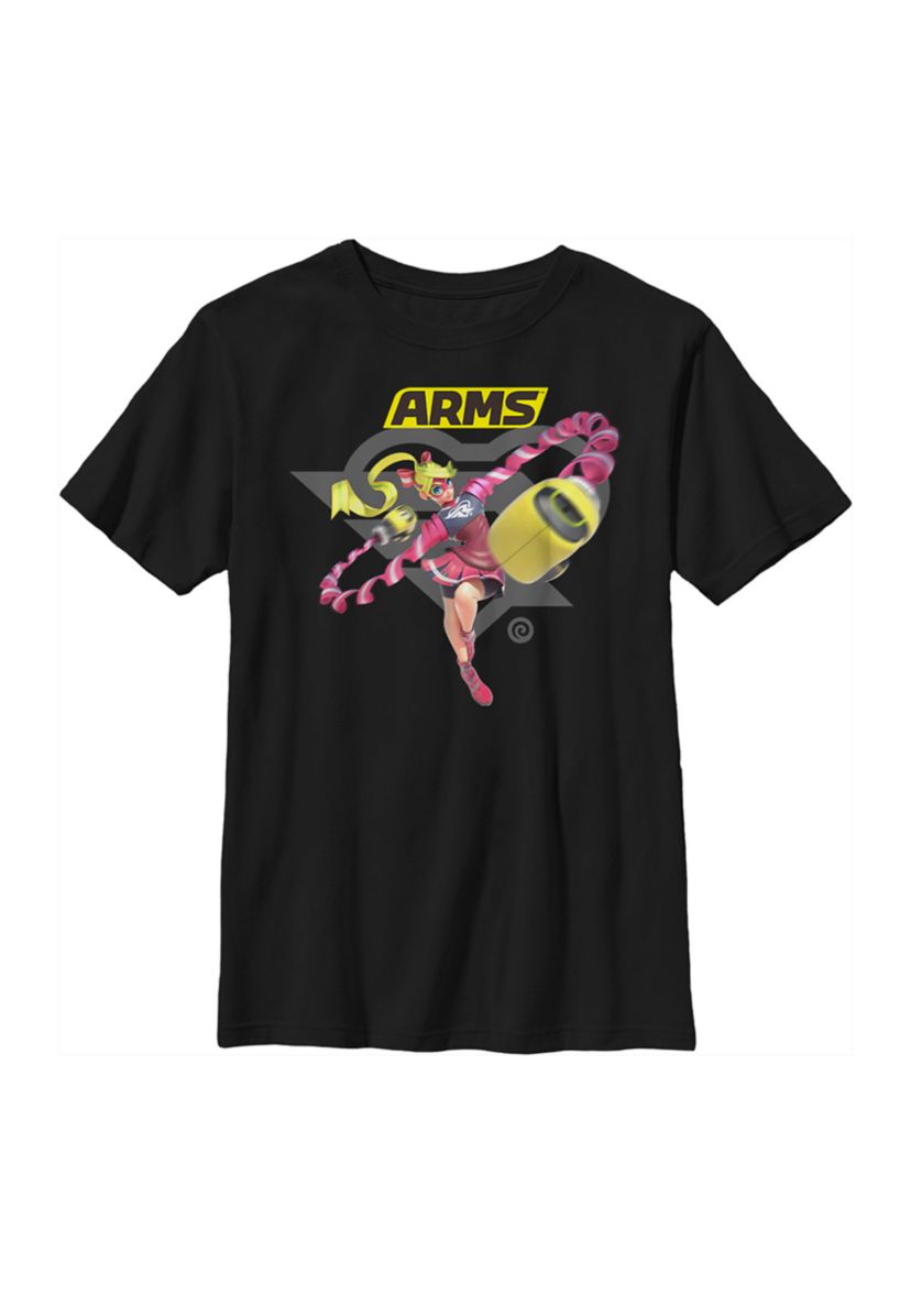 Boys 4-7 Ribbon Girl Logo Graphic T-Shirt