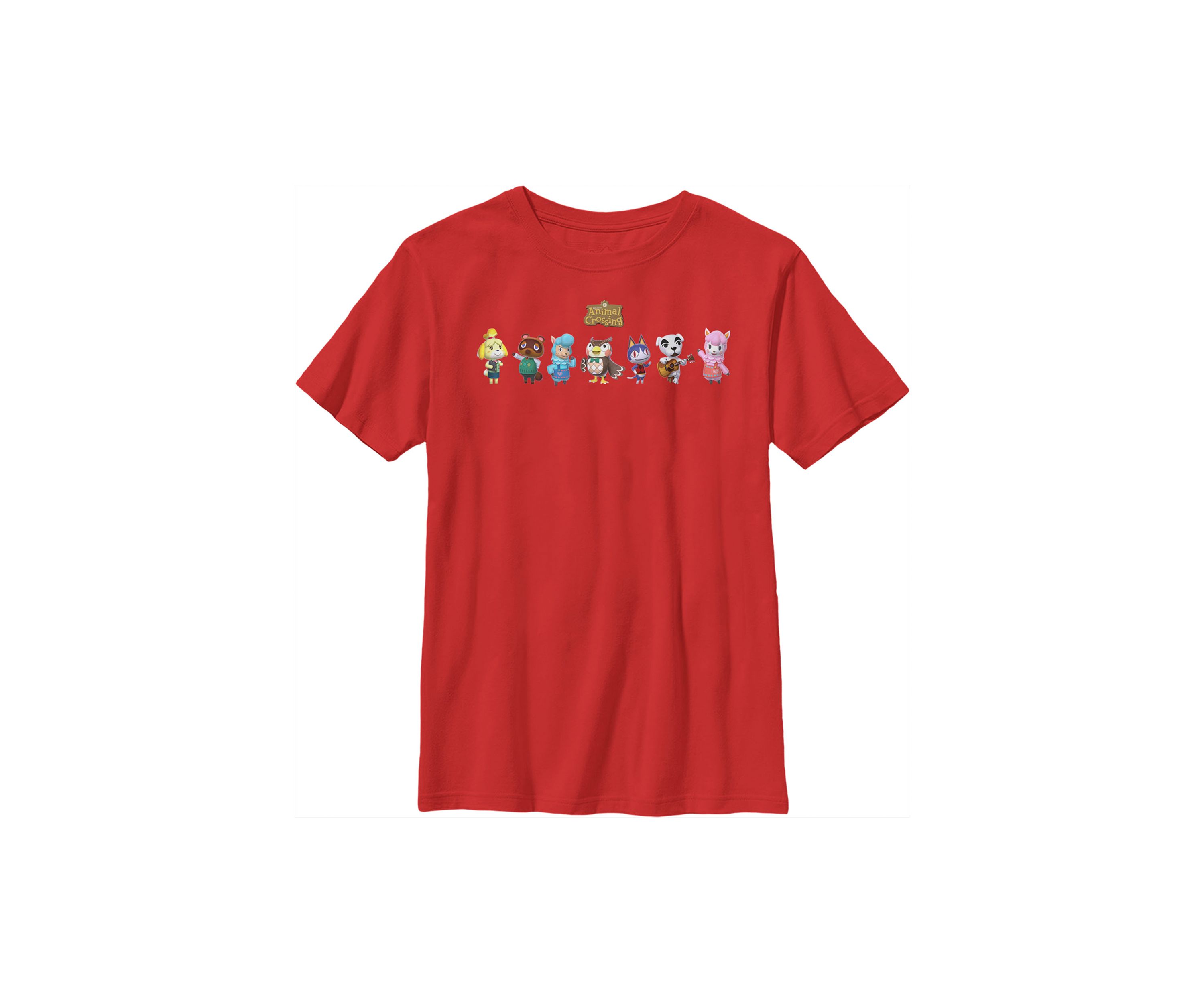 Boys 4-7 Line Animal Crossing Graphic T-Shirt