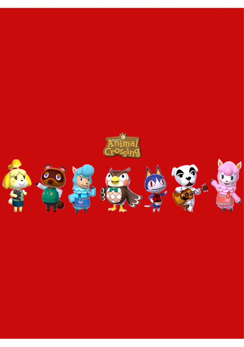 Boys 4-7 Line Animal Crossing Graphic T-Shirt