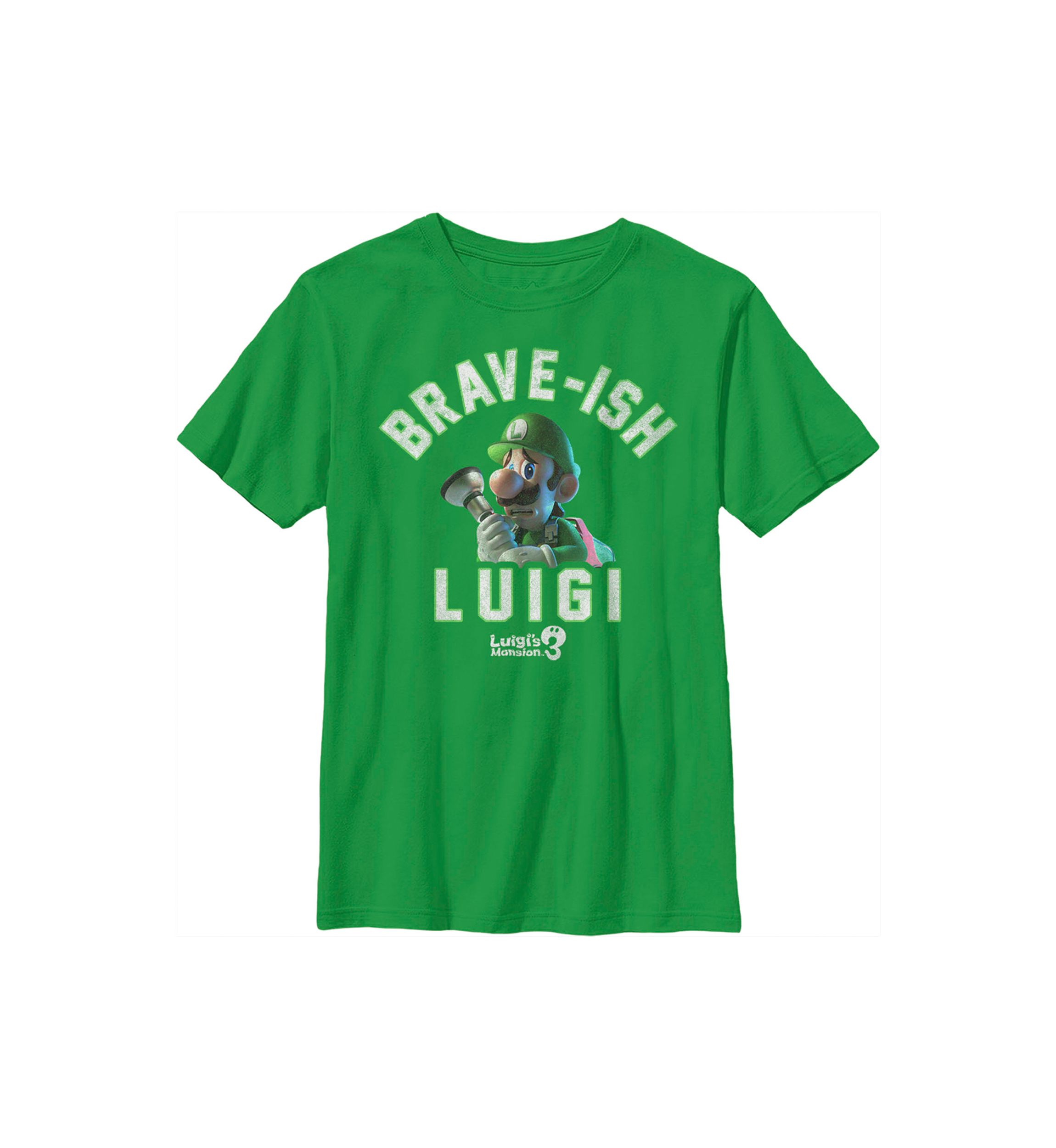 Boys 4-7 Brave-ish Luigi Graphic T-Shirt