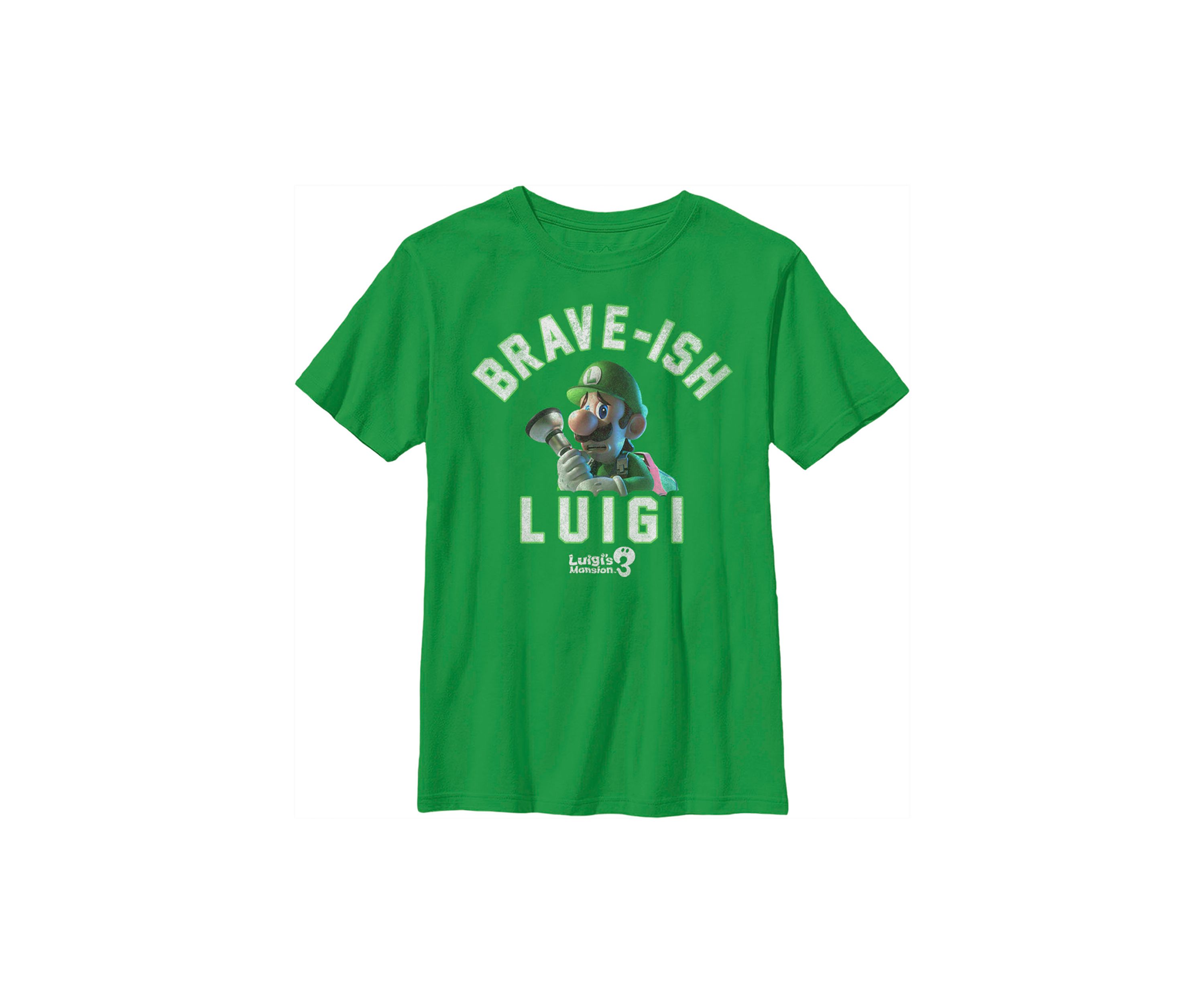 Boys 4-7 Brave-ish Luigi Graphic T-Shirt
