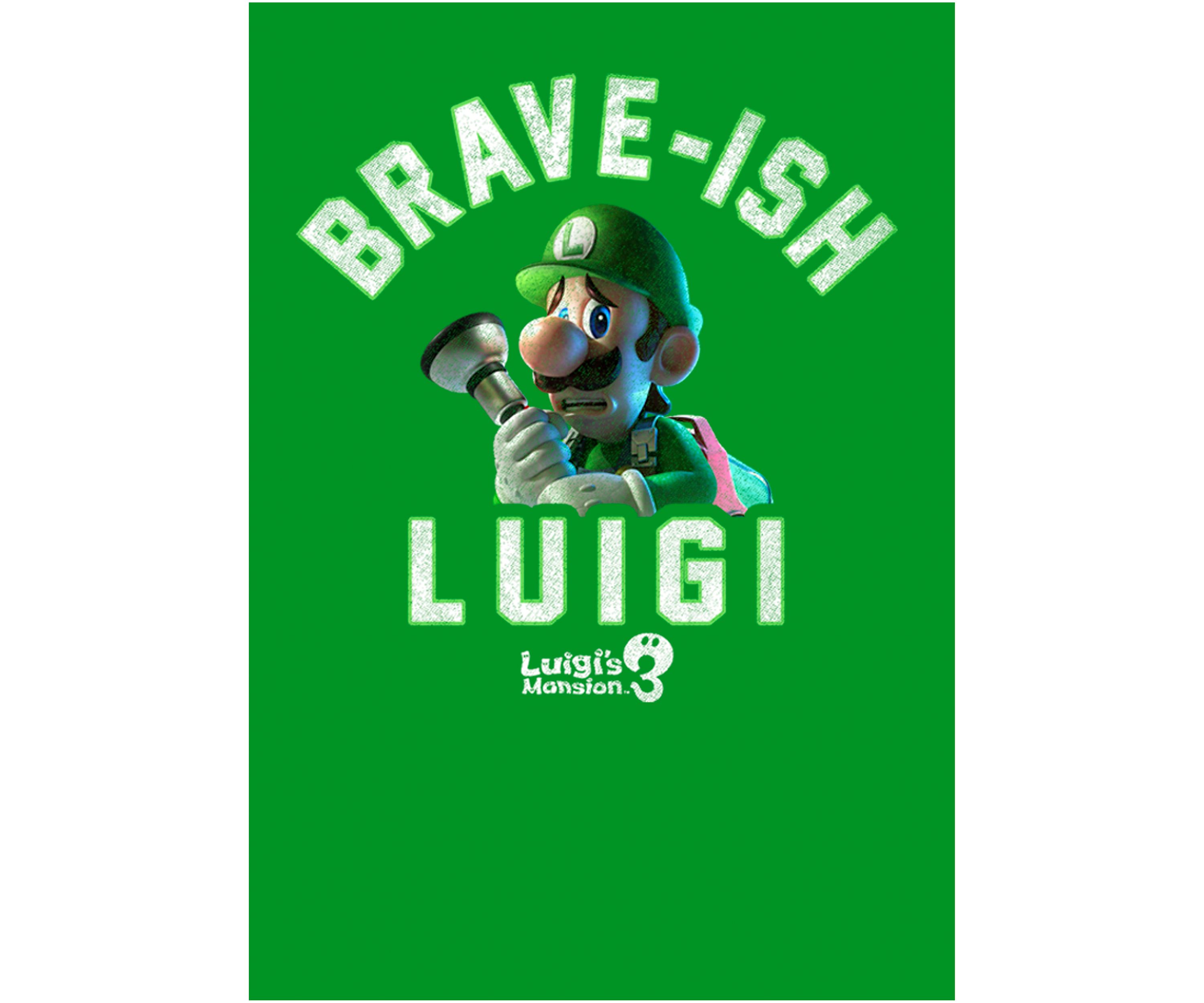 Boys 4-7 Brave-ish Luigi Graphic T-Shirt