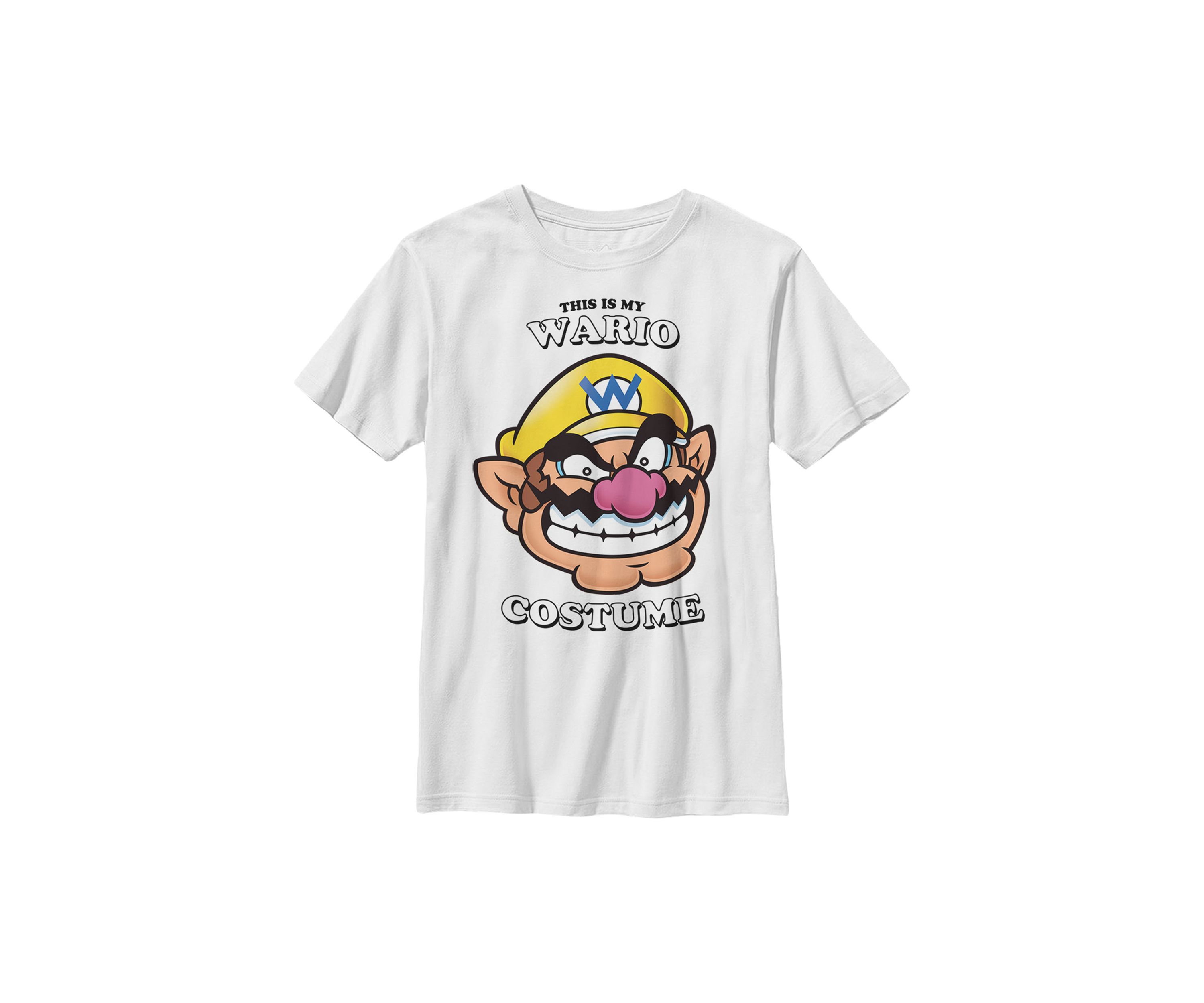 Boys 4-7 Wario Face Graphic T-Shirt