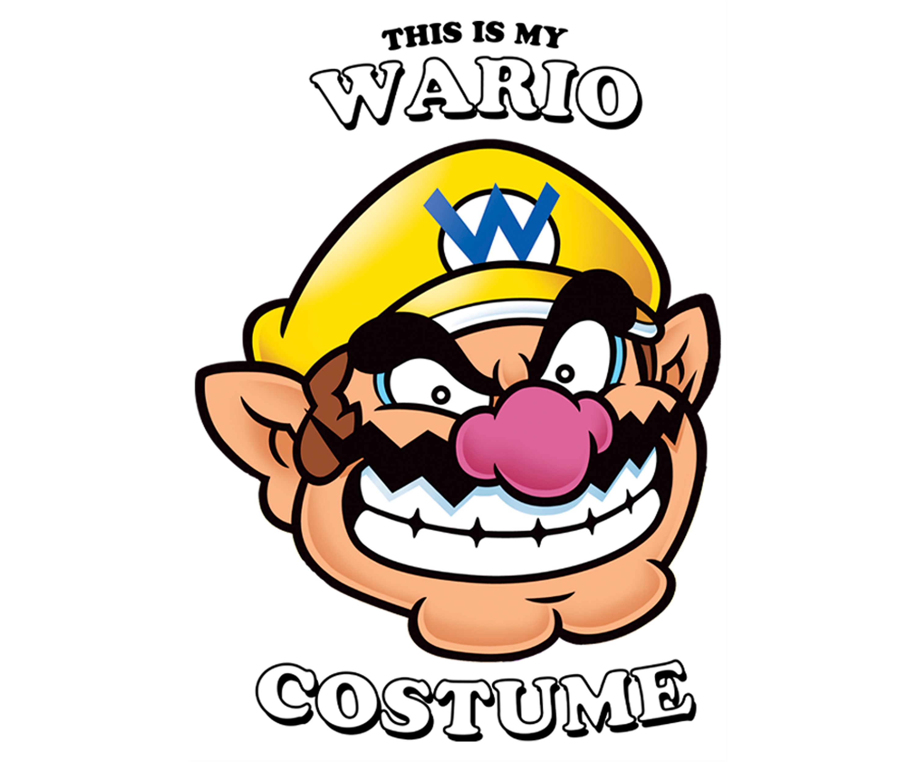 Boys 4-7 Wario Face Graphic T-Shirt