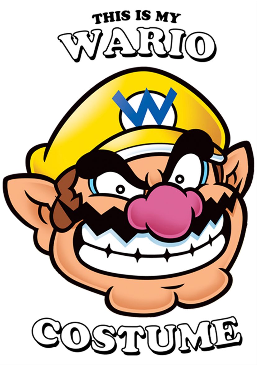 Boys 4-7 Wario Face Graphic T-Shirt