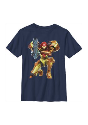 Nintendo Boys 4-7 Samus Smash Graphic T-Shirt