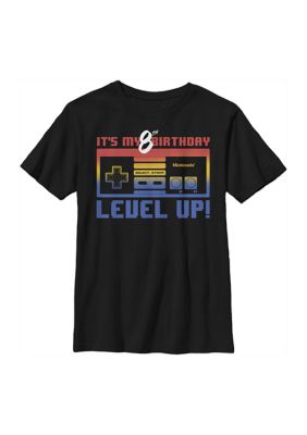 Nintendo Boys 4-7 Level Eight Graphic T-Shirt