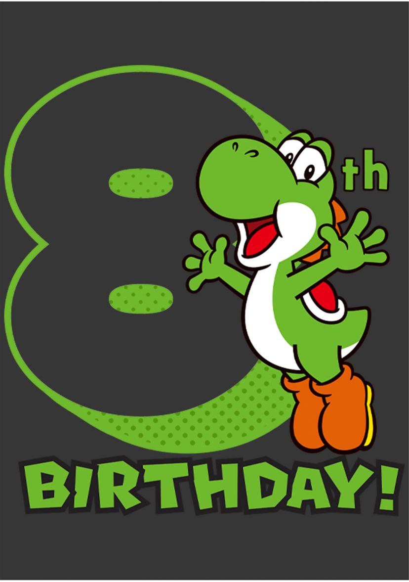 Boys 4-7 Yoshi 8 Graphic T-Shirt