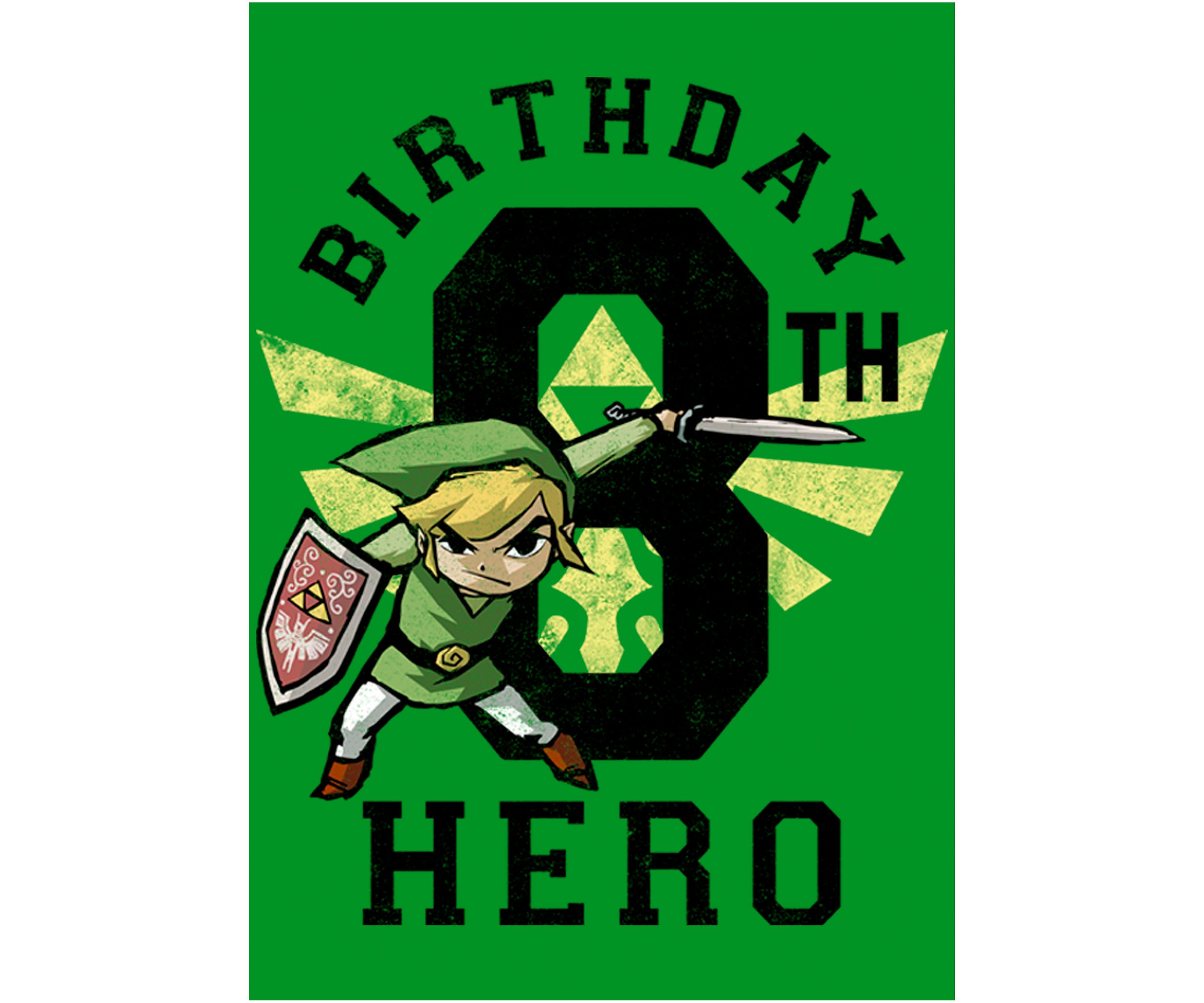 Boys 4-7 Link Birthday 8 Graphic T-Shirt
