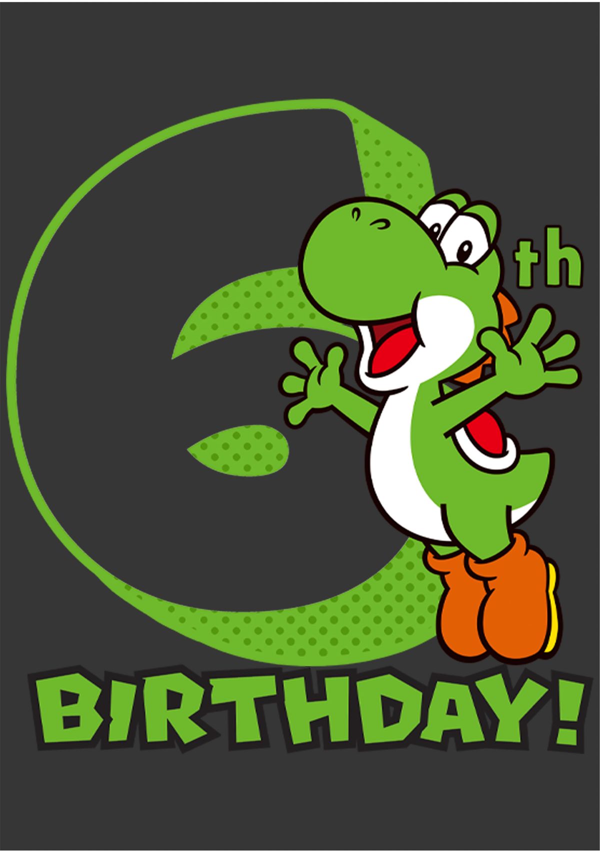 Boys 4-7 Yoshi 6 Graphic T-Shirt