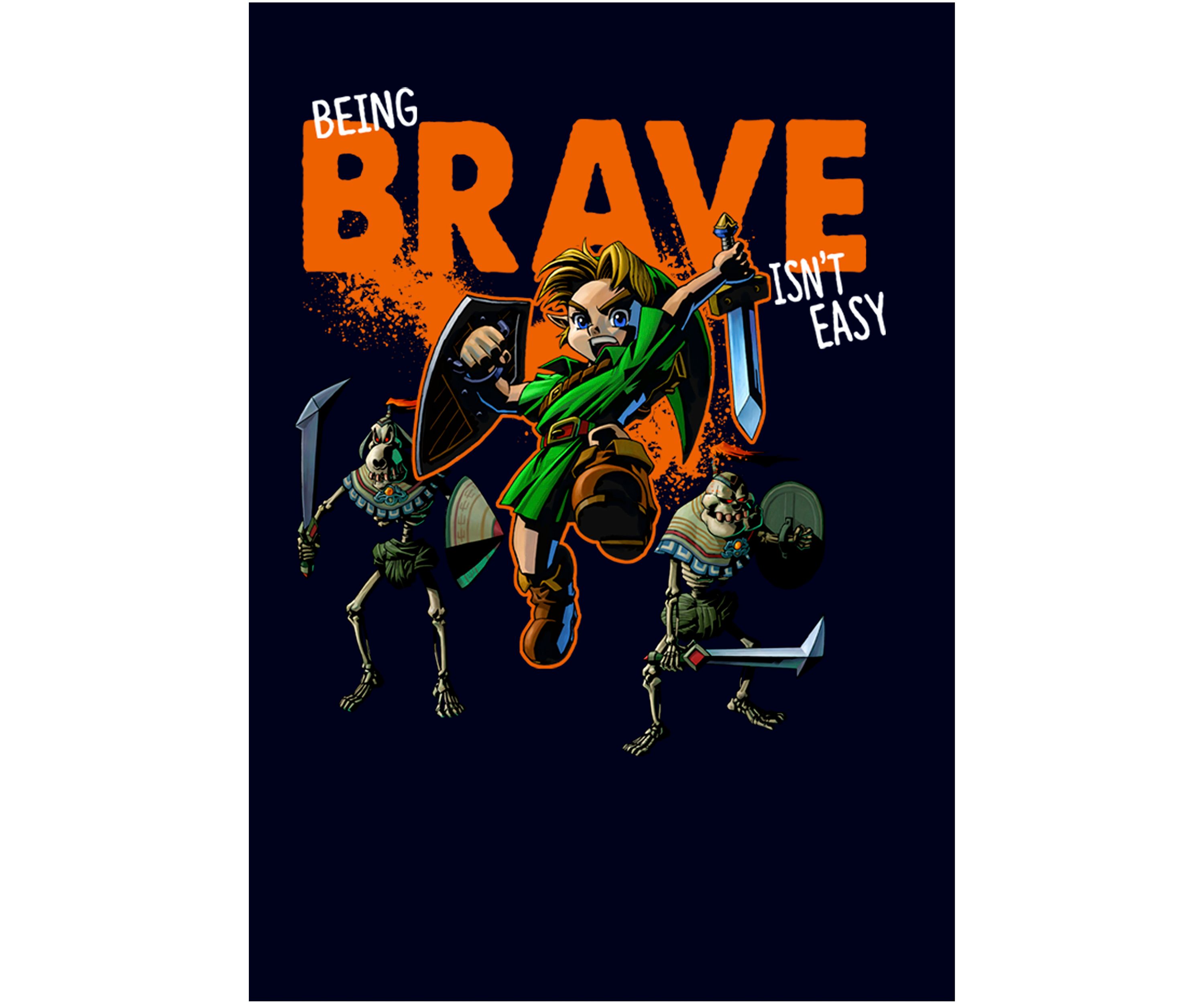 Boys 4-7 Zelda Brave Graphic T-Shirt