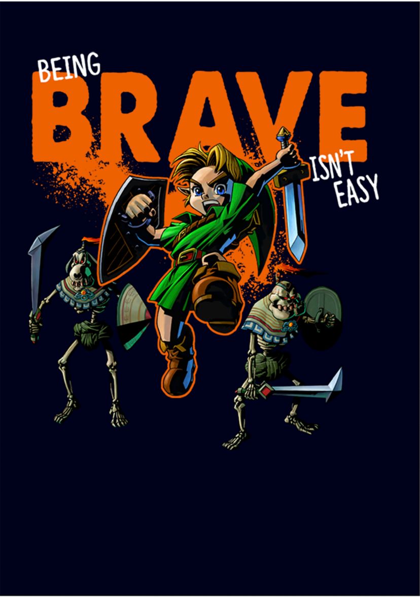 Boys 4-7 Zelda Brave Graphic T-Shirt