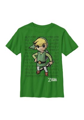 Nintendo Boys 4-7 Link Patches Graphic T-Shirt, XSmall