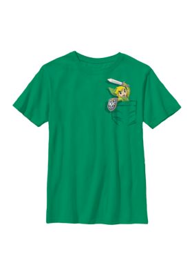Nintendo Boys 4-7 Pocket Protector Graphic T-Shirt, XSmall