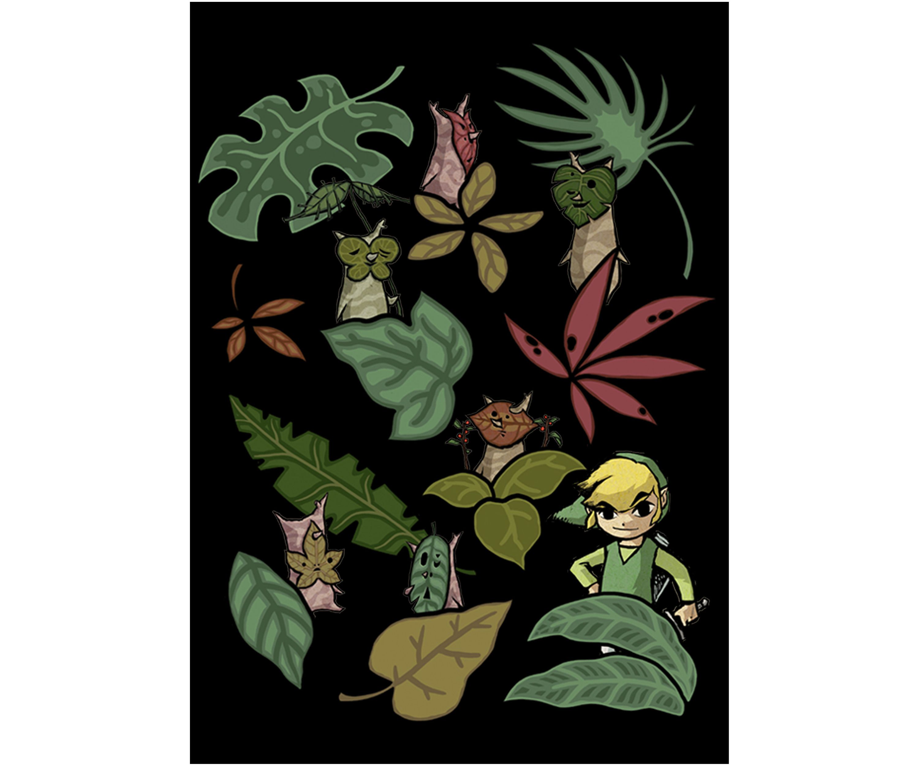 Boys 4-7 Leafy Link Graphic T-Shirt