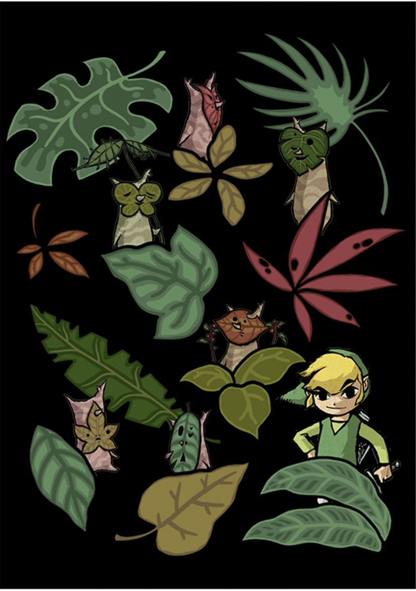 Boys 4-7 Leafy Link Graphic T-Shirt