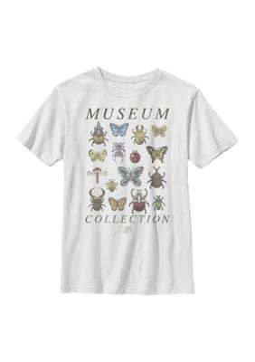 Nintendo Boys 4-7 Bug Collection Graphic T-Shirt, White, XSmall