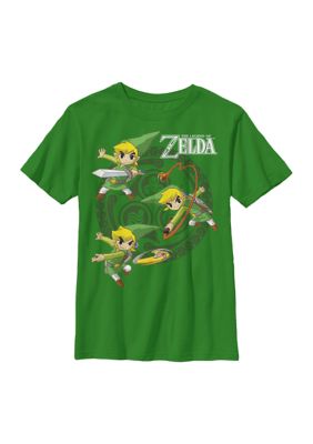 Nintendo Boys 4-7 Three Motions Graphic T-Shirt, XSmall