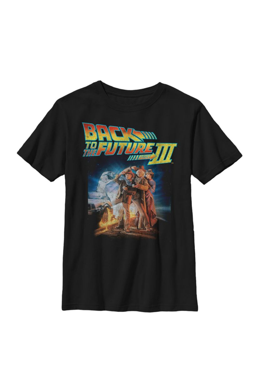 Group Shot On Train Tracks Poster Crew Graphic T-Shirt