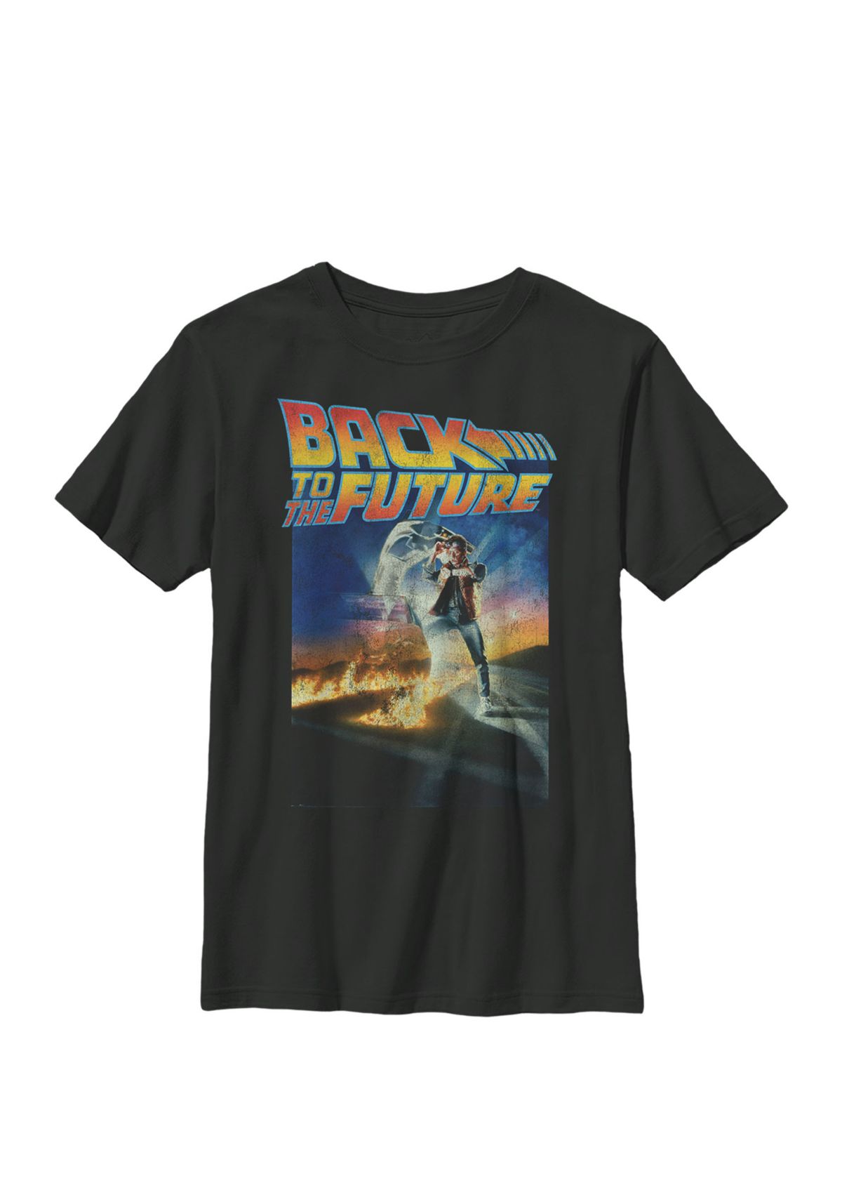 Marty Confused Classic Poster Crew Graphic T-Shirt