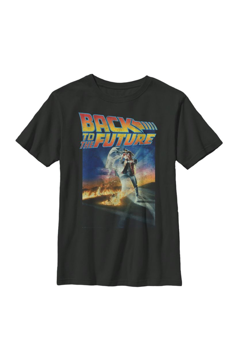 Marty Confused Classic Poster Crew Graphic T-Shirt