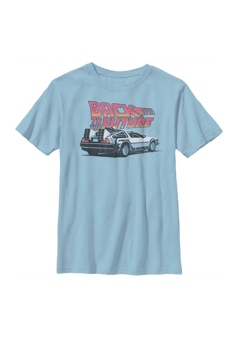 Boys 4-7 Delorean Graphic Top