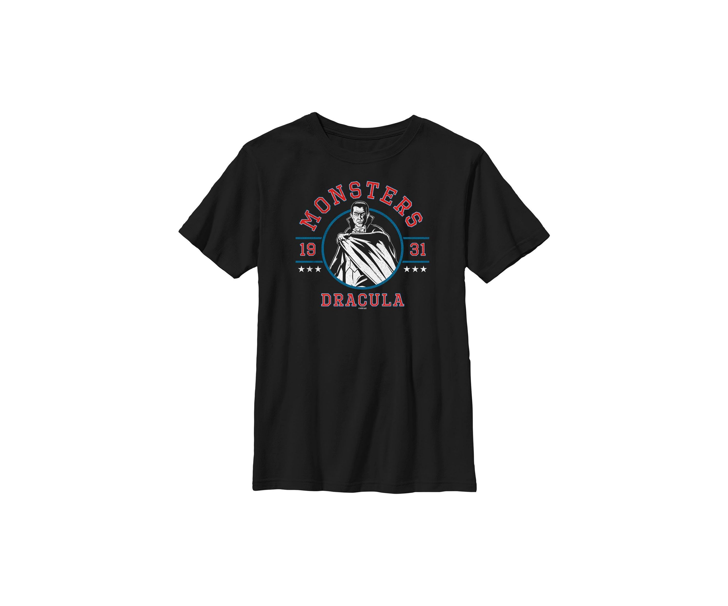 Dracula Americana Collegiate Graphic T-Shirt
