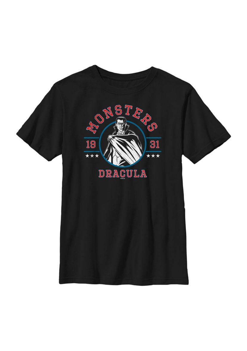 Dracula Americana Collegiate Graphic T-Shirt