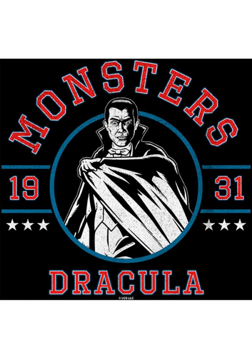 Dracula Americana Collegiate Graphic T-Shirt
