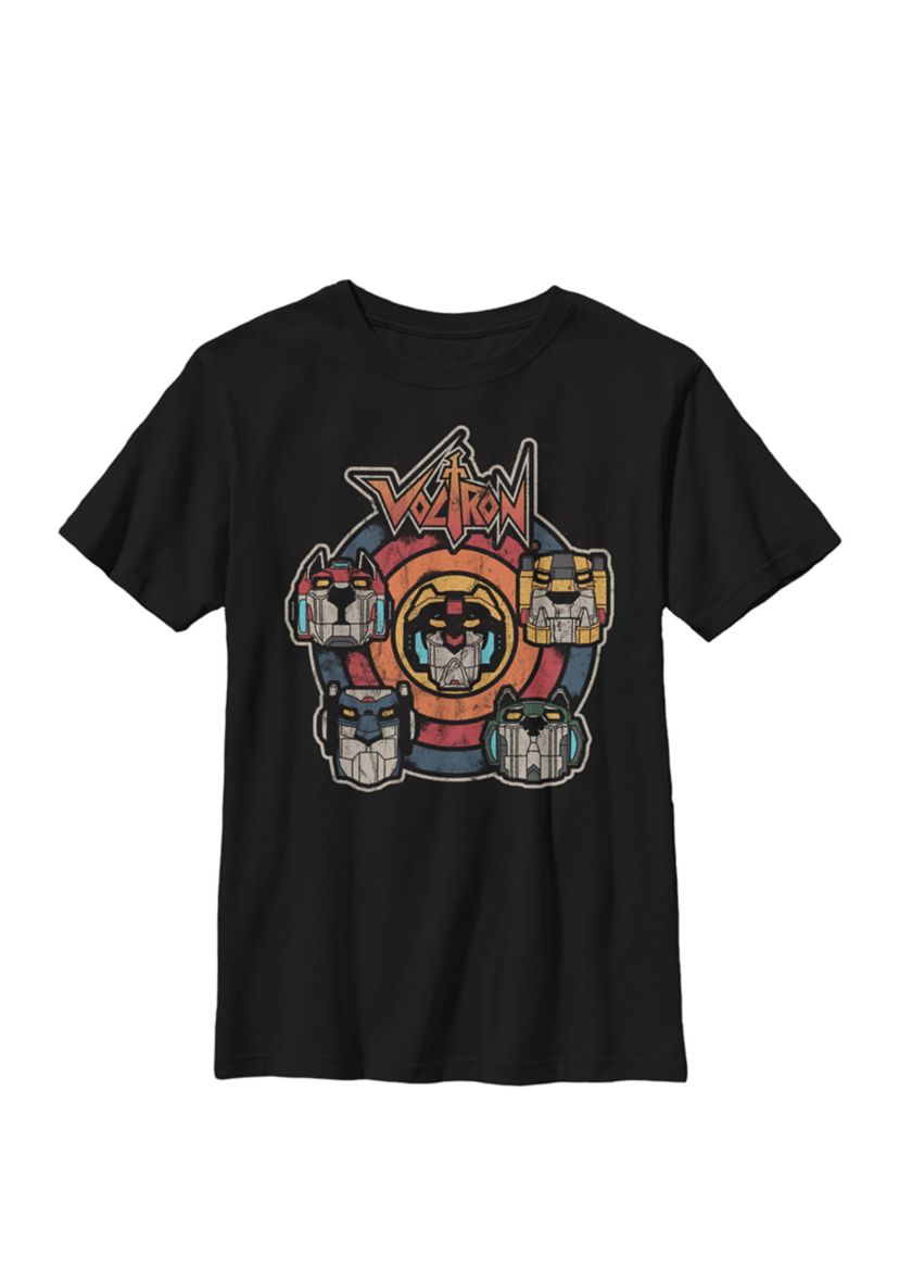 Defender Of The Universe Group Shot Circle Portrait Crew Graphic T-Shirt