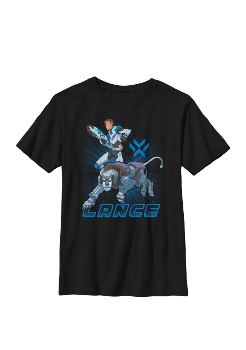 Legendary Defender Lance Name Logo Crew Graphic T-Shirt
