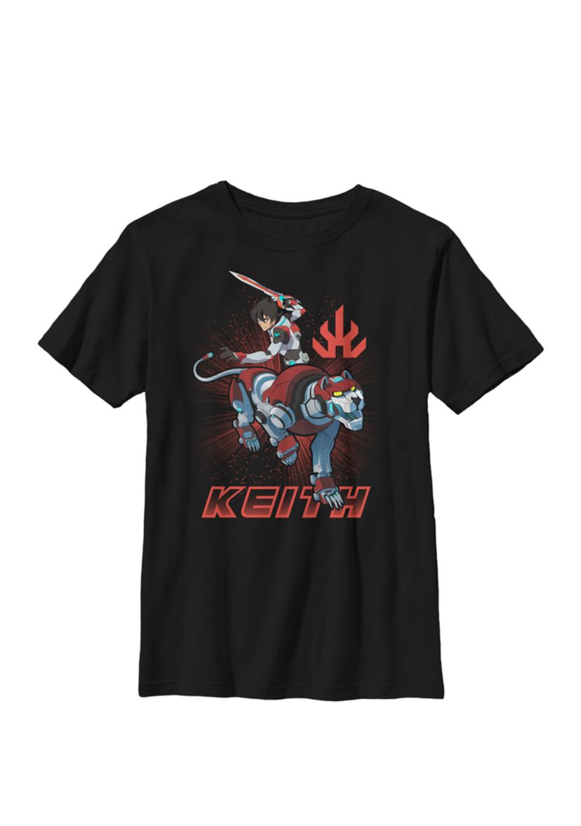 Legendary Defender Keith Name Logo Crew Graphic T-Shirt