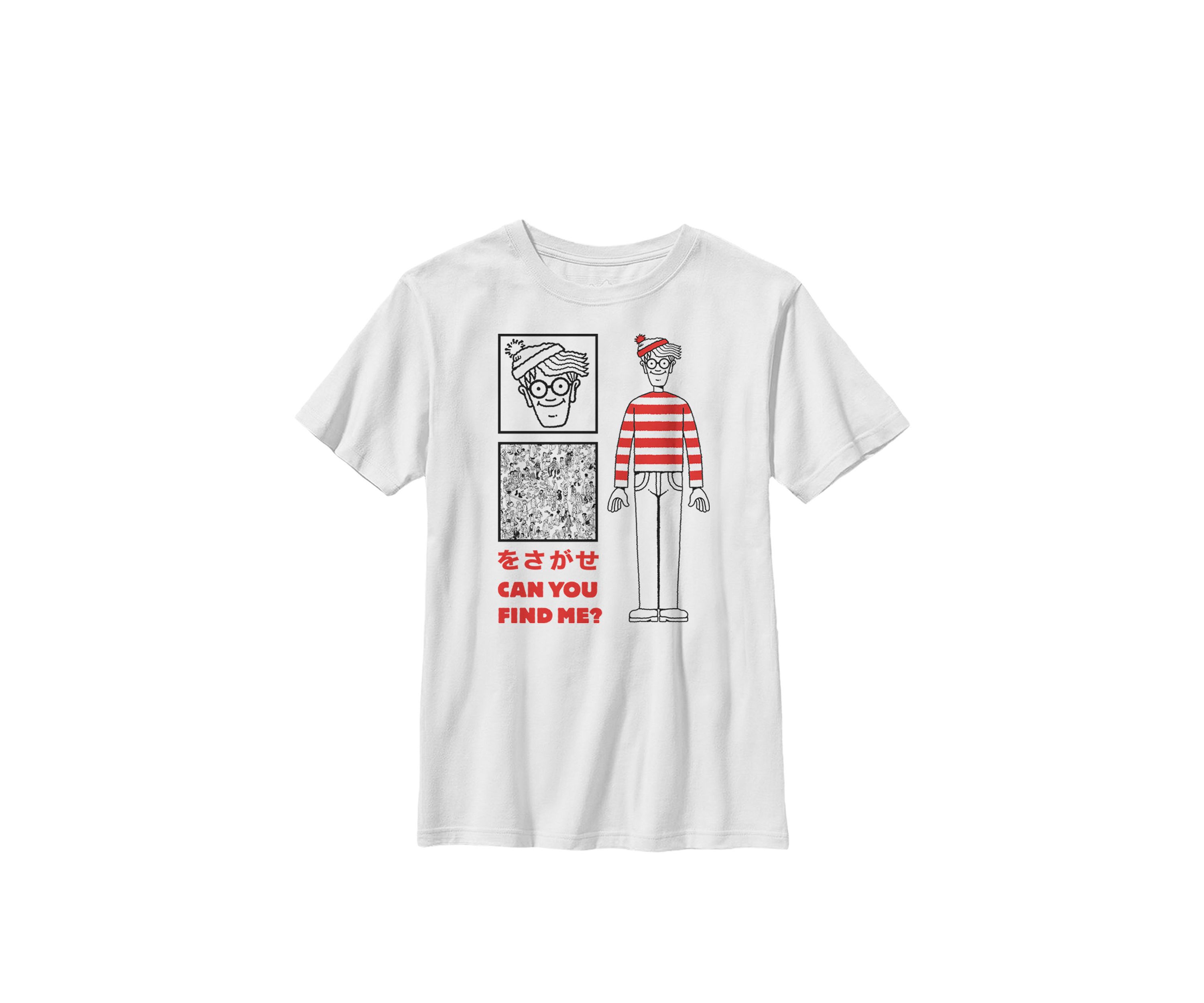 Kanji Text Poster Crew Graphic T-Shirt