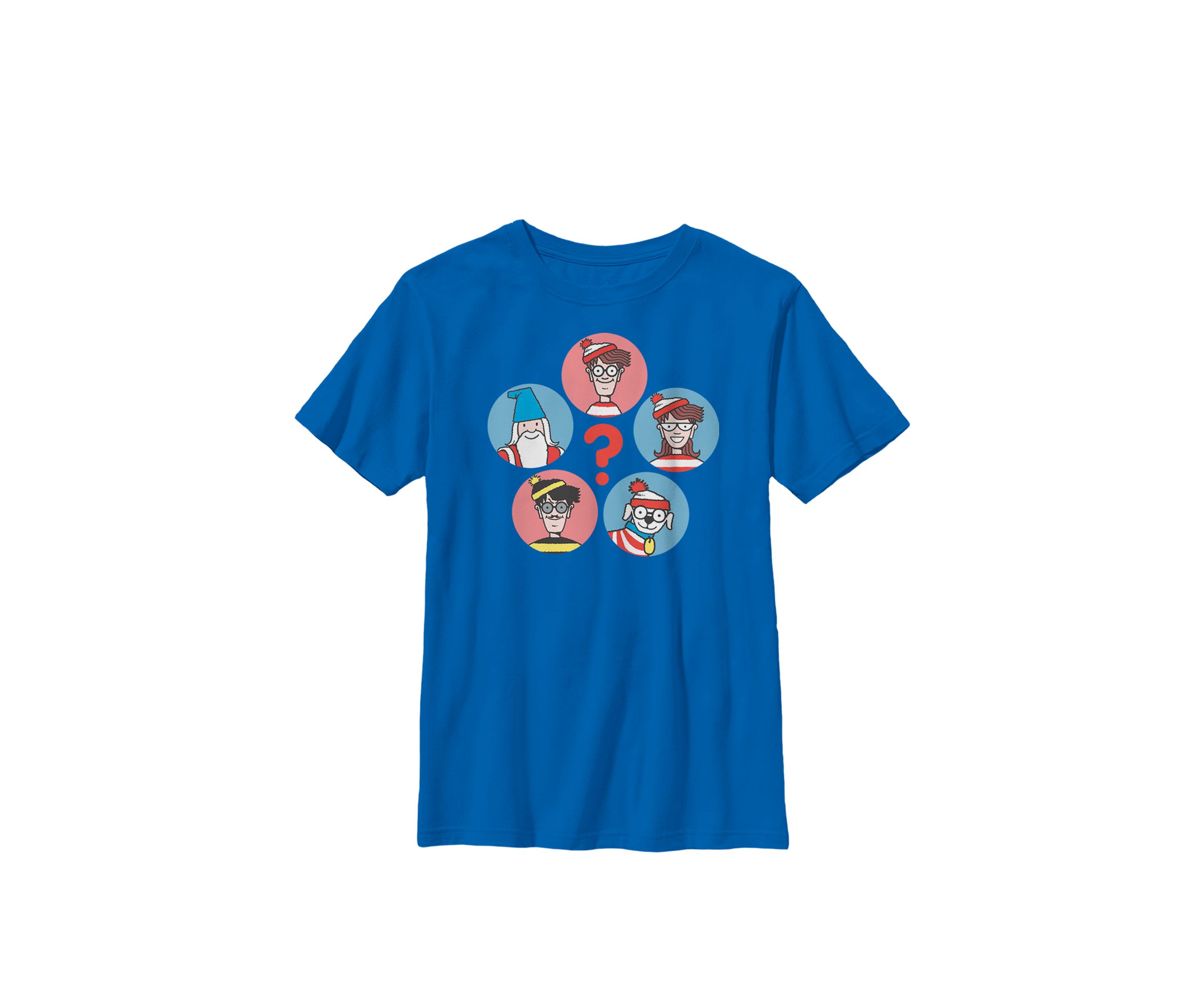 Group Shot Circle Portraits Crew Graphic T-Shirt