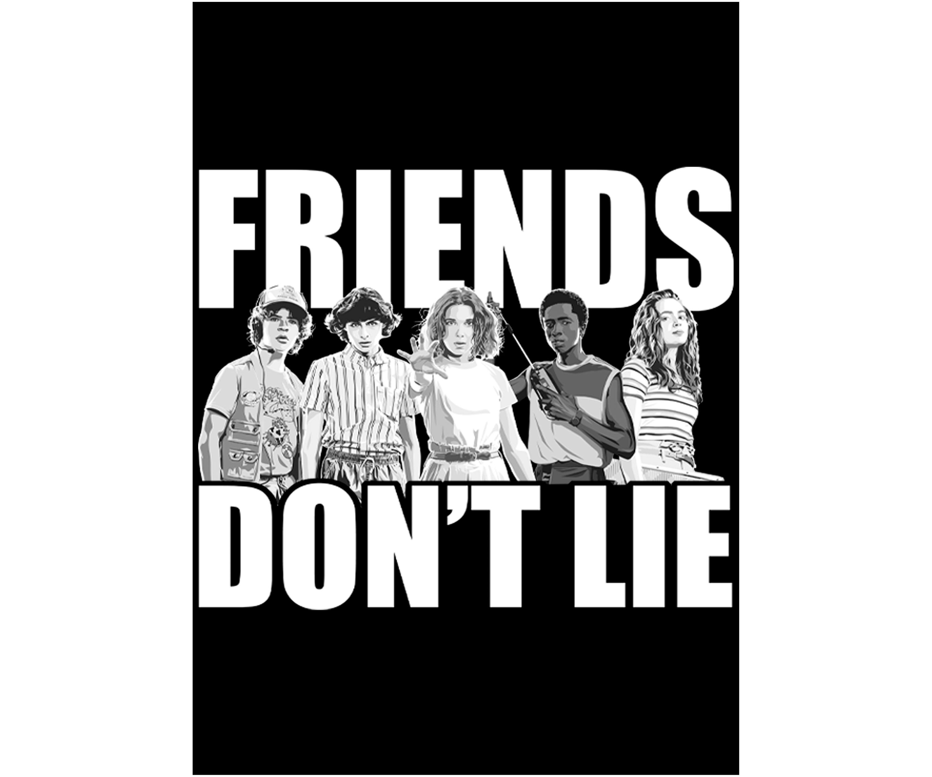 Boys 4-7 Cast Friends Dont Lie Graphic T-Shirt