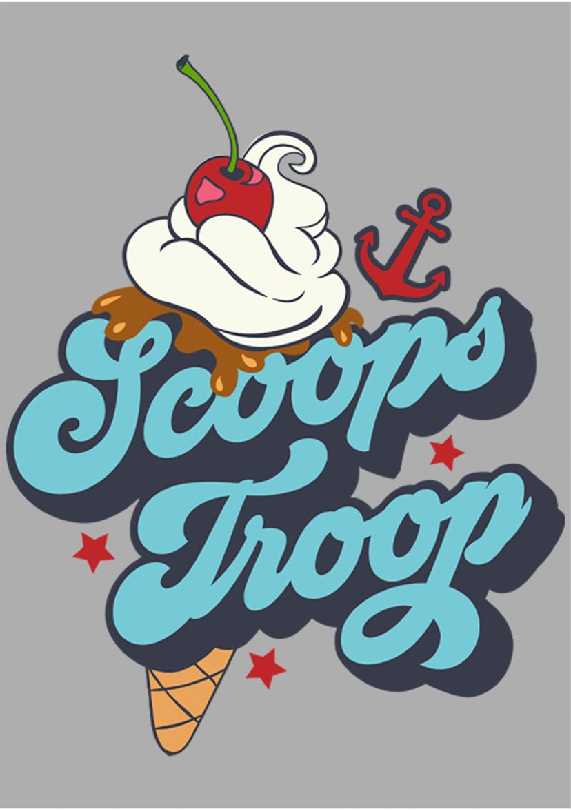 Boys 4-7 Scoops Troops Graphic T-Shirt