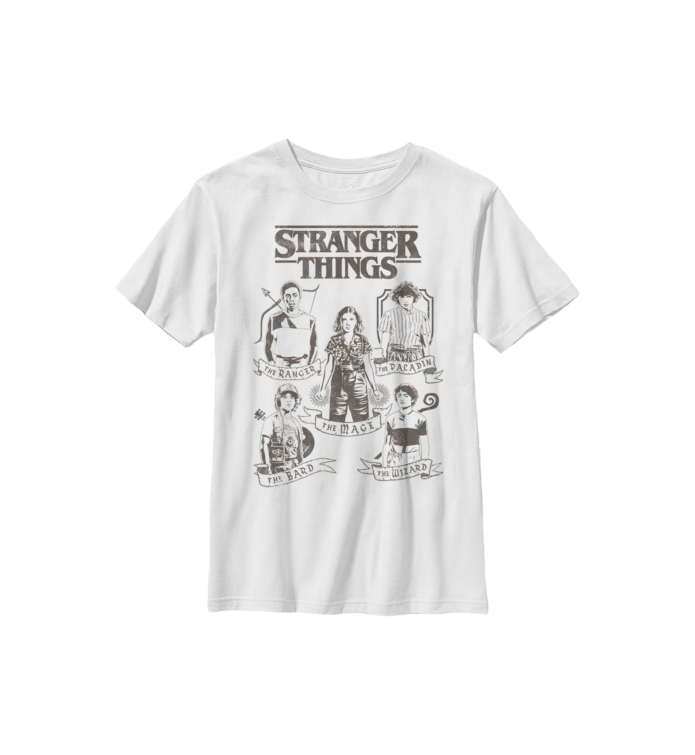 Boys 4-7 DnD Classes Graphic T-Shirt