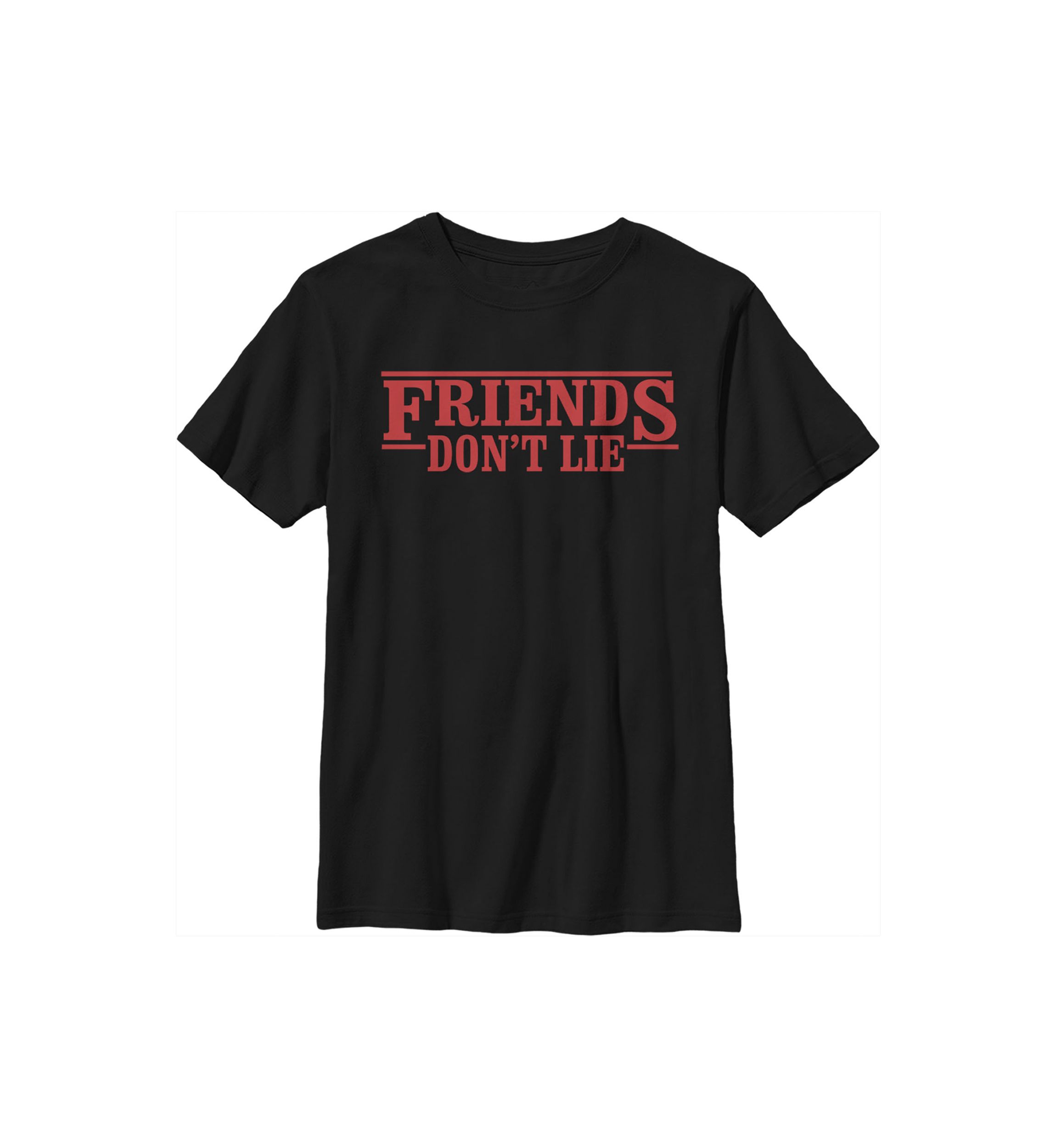 Boys 4-7 Friends Dont Lie Graphic T-Shirt