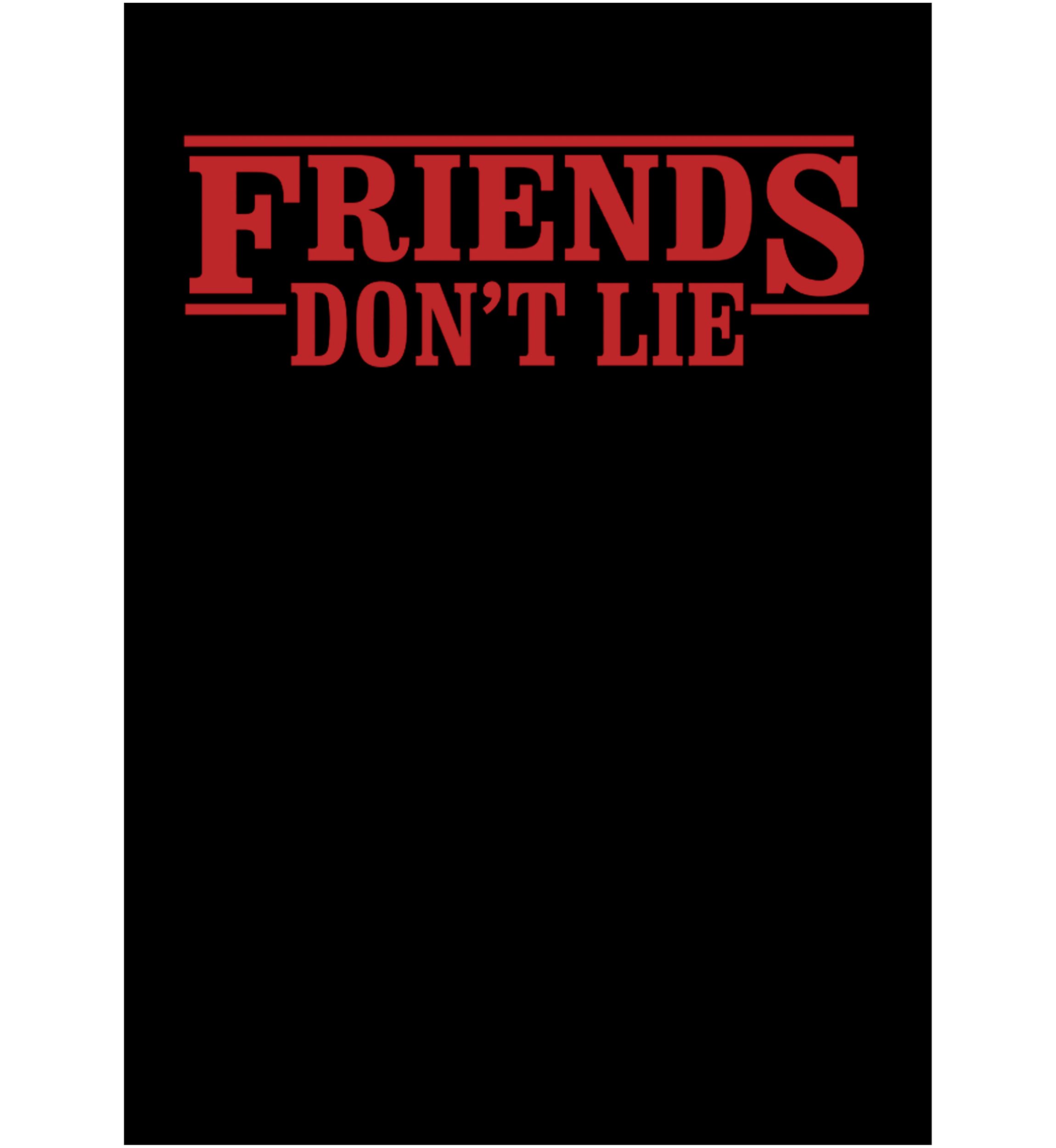 Boys 4-7 Friends Dont Lie Graphic T-Shirt