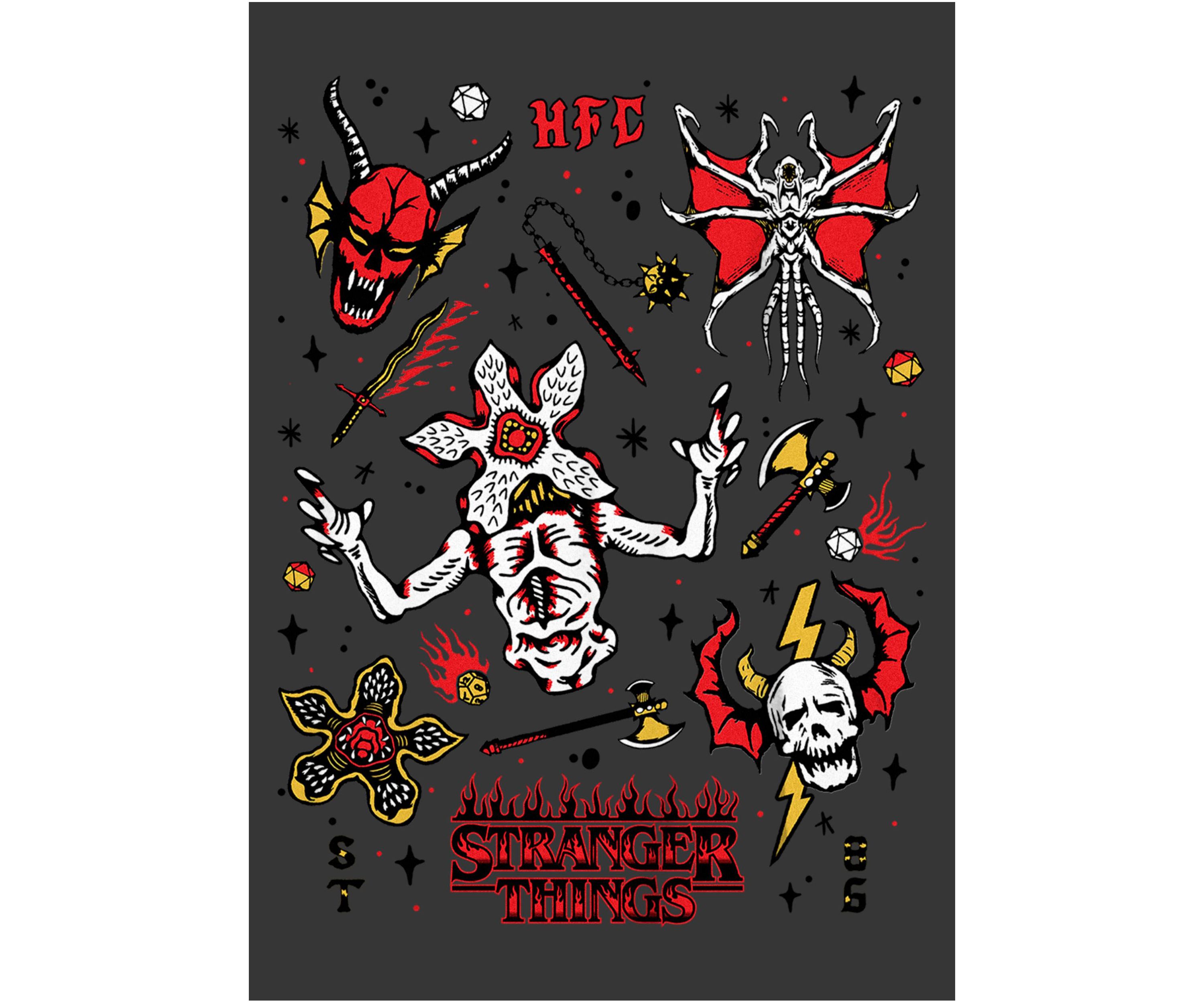 Stranger Flash Sheet Graphic T-Shirt