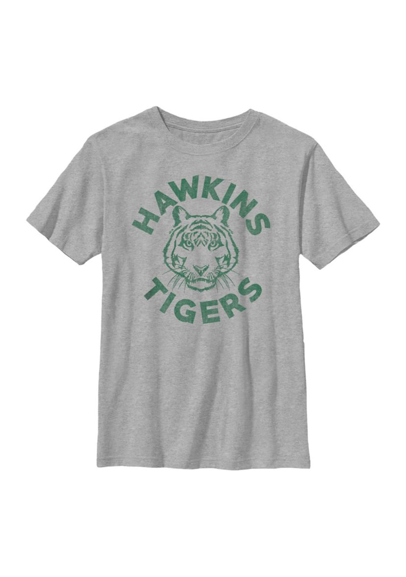 Hawkins Tigers Green Graphic T-Shirt
