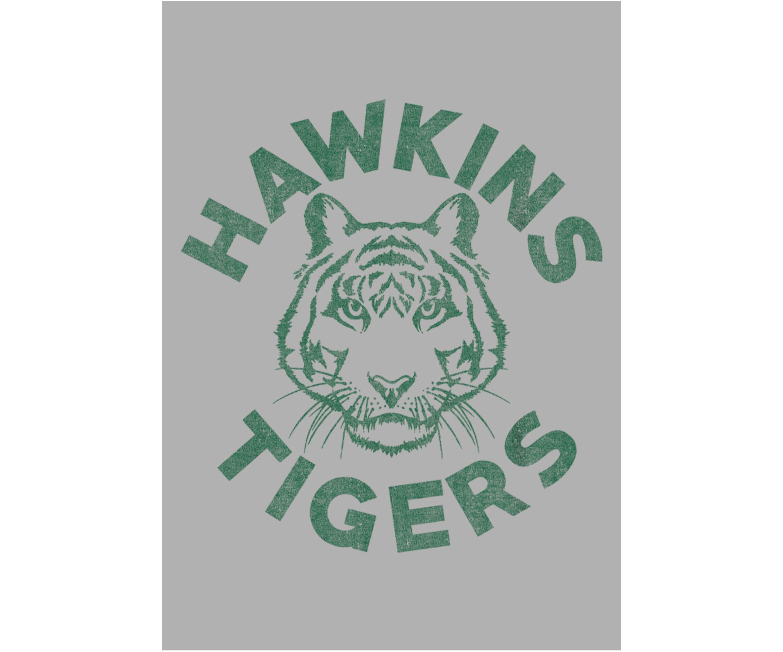 Hawkins Tigers Green Graphic T-Shirt